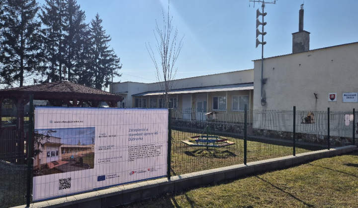 Rekonštrukcia materskej škôlky