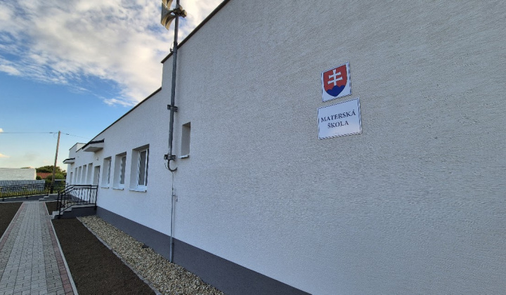 Rekonštrukcia materskej škôlky
