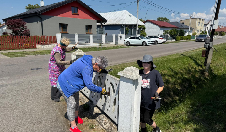 Aktuality / Maľovanie mostíkov - foto