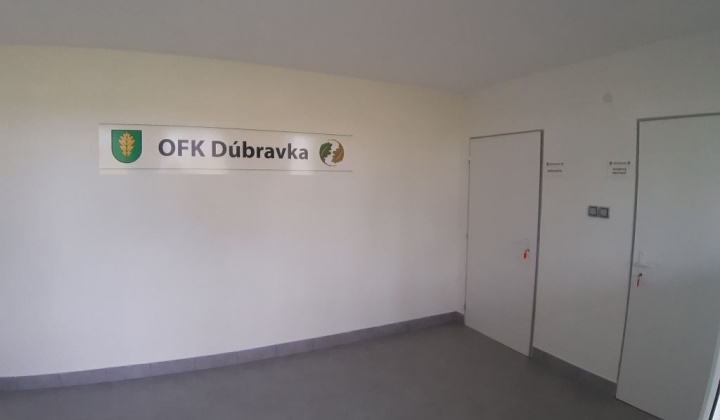 Rekonštrukcia šatní OFK