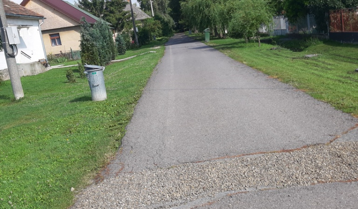 Oprava miestnych komunikácií