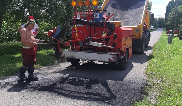 Oprava miestnych komunikácií