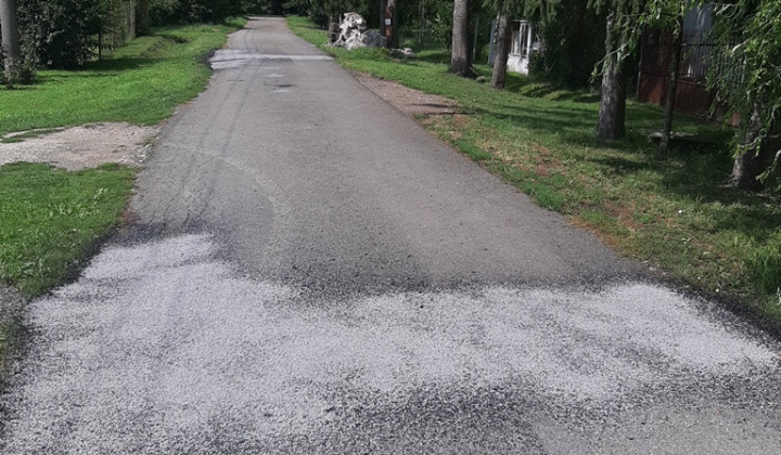 Oprava miestnych komunikácií