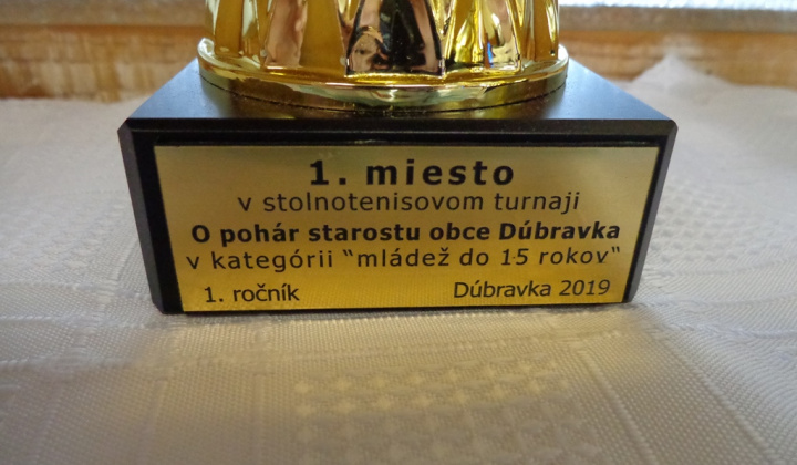 Stolnotenisový turnaj ( 9. 3. 2019 )