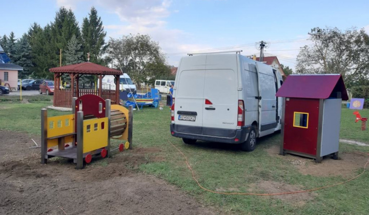 Nové detské ihrisko v areáli MŠ